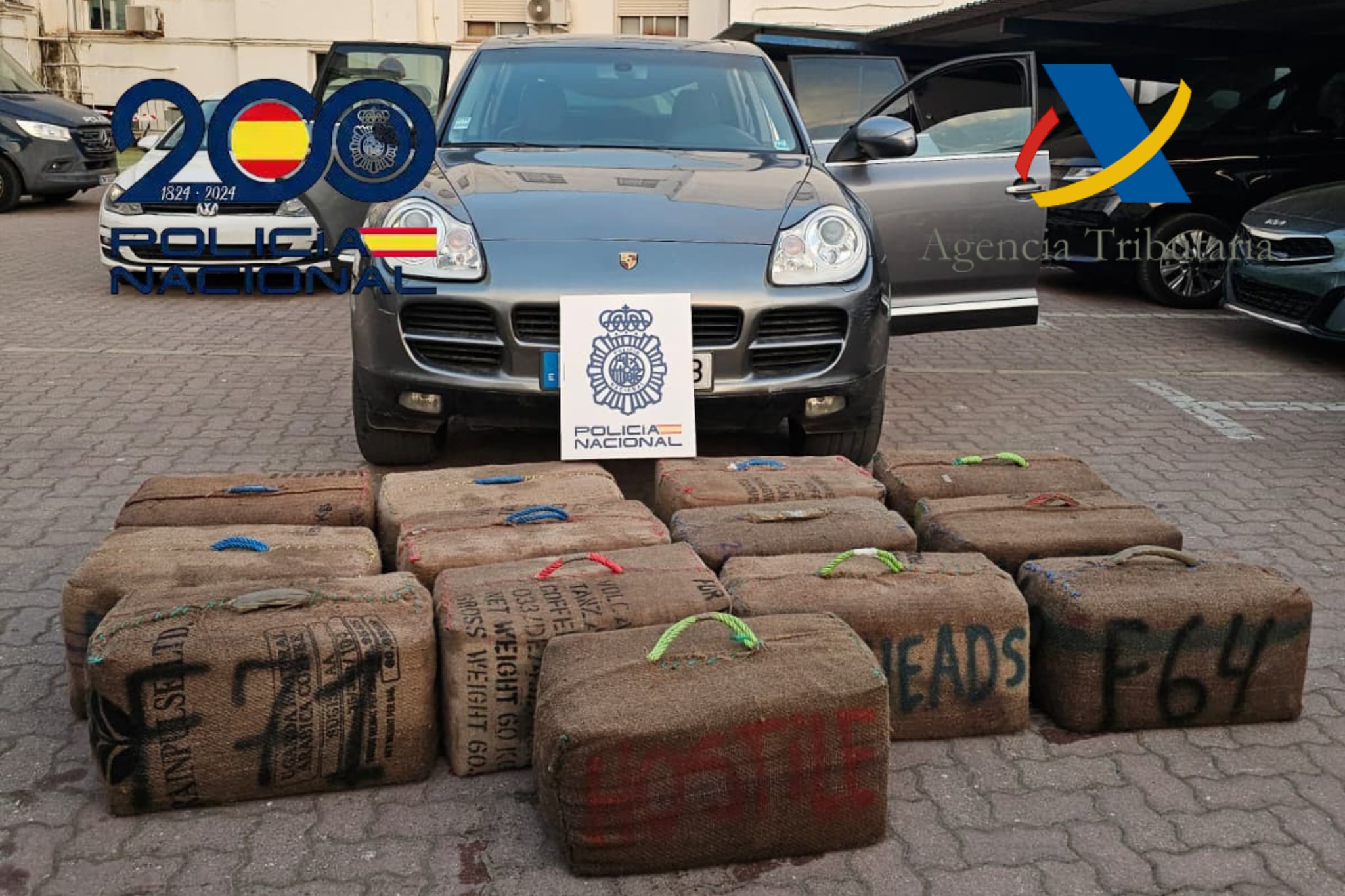 Droga intervenida por la Policía