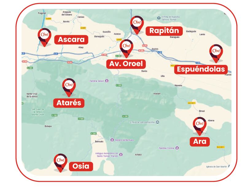 Ruta de los Bancos gigantes &quot;A la sombra del Monte Oroel&quot;