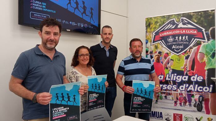 Presentación I Pujada a La Serreta de Alcoy organizada por Carmelitas Vedruna