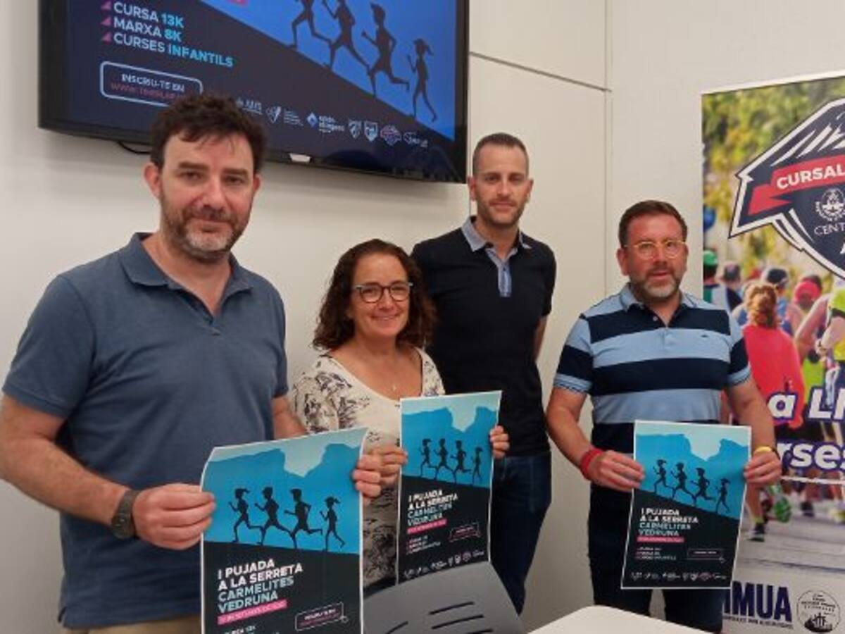 El colegio Carmelitas Vedruna de Alcoy organiza la primera carrera de montaña hacia La Serreta