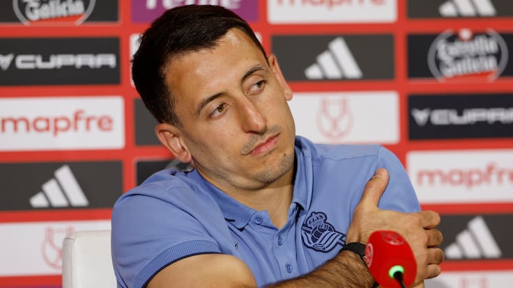 Mikel Oyarzabal en la previa de la final de Copa: "Estoy nervioso, no os voy a engañar"