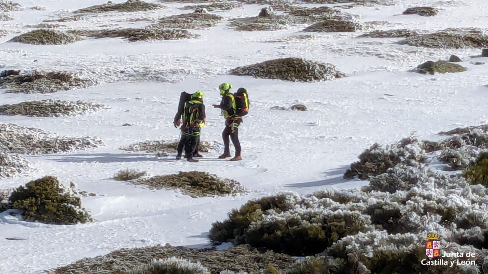 Imágenes proporcionadas por el 112 Castilla y León