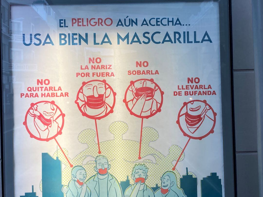 Cartel en una calle de Las Palmas de Gran Canaria