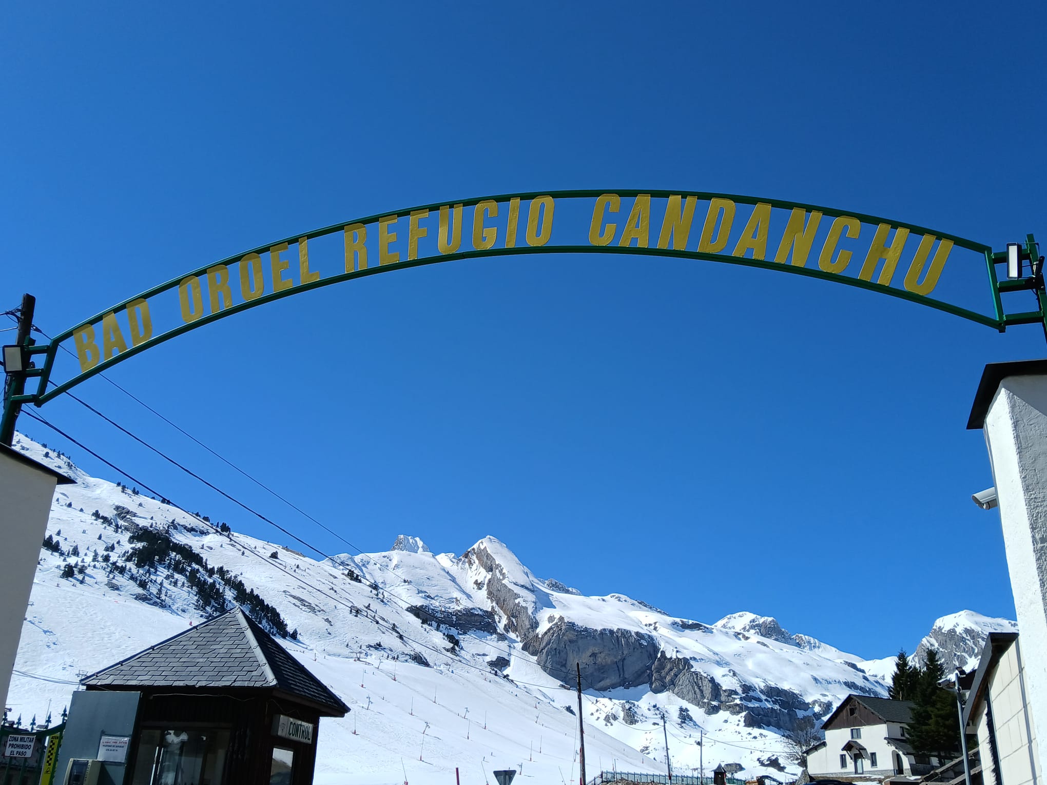 Refugio del Ejército en Candanchú