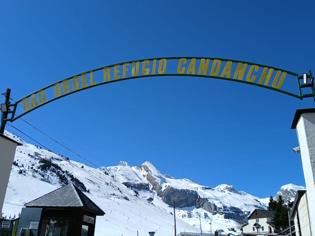 Refugio del Ejército en Candanchú