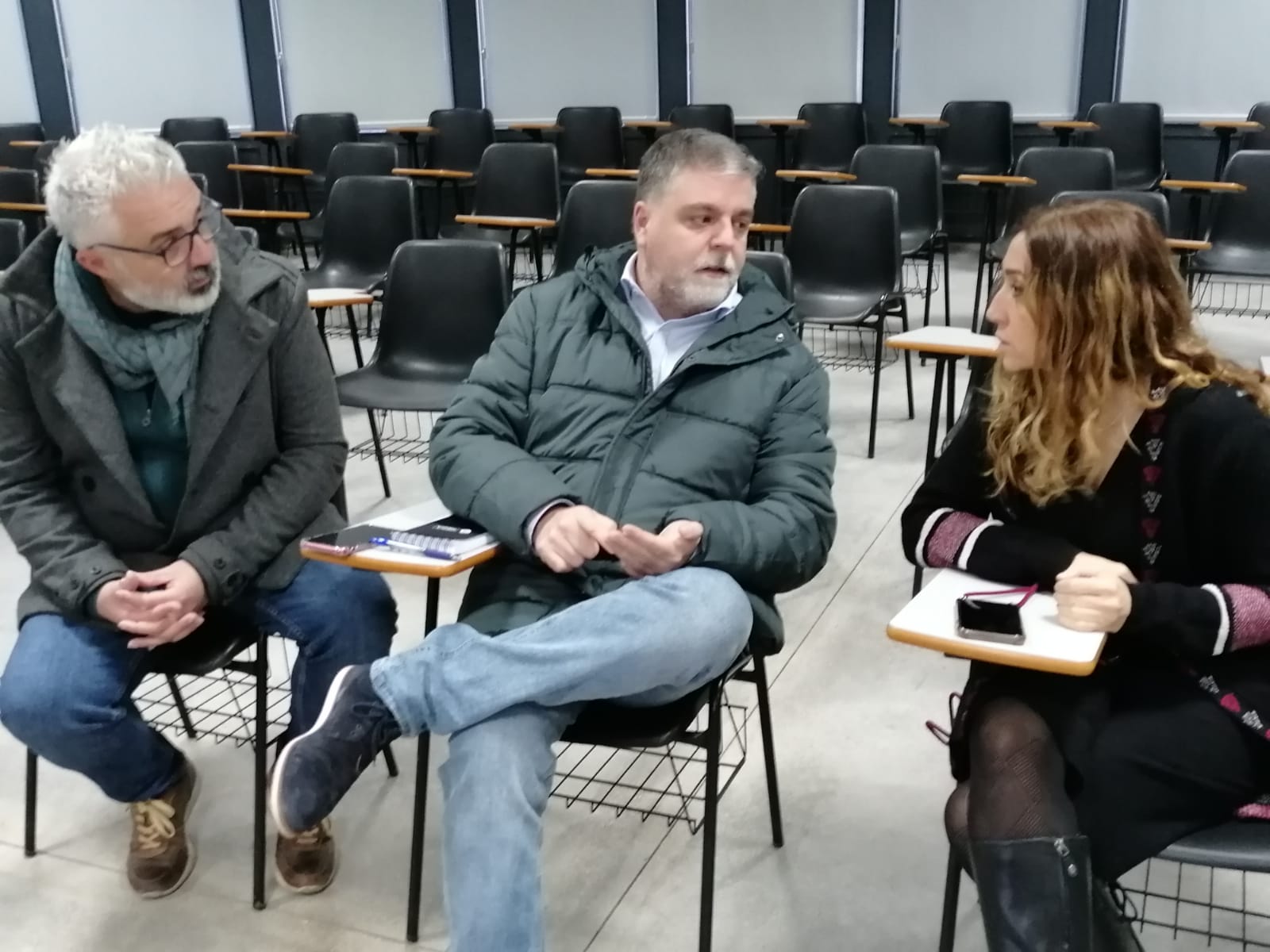 Momento de la visita