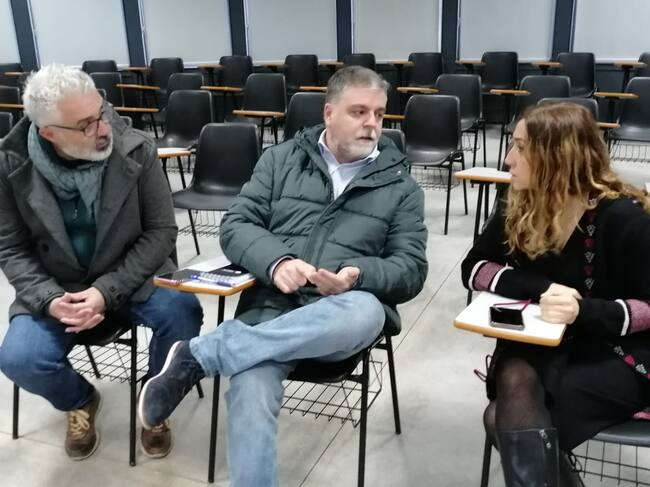 Momento de la visita