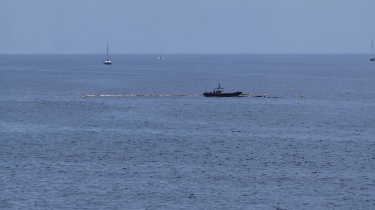 Hundimiento del Aria SF: el director insular del Estado dice que se ha actuado en todo momento "para minimizar el riesgo de contaminación"