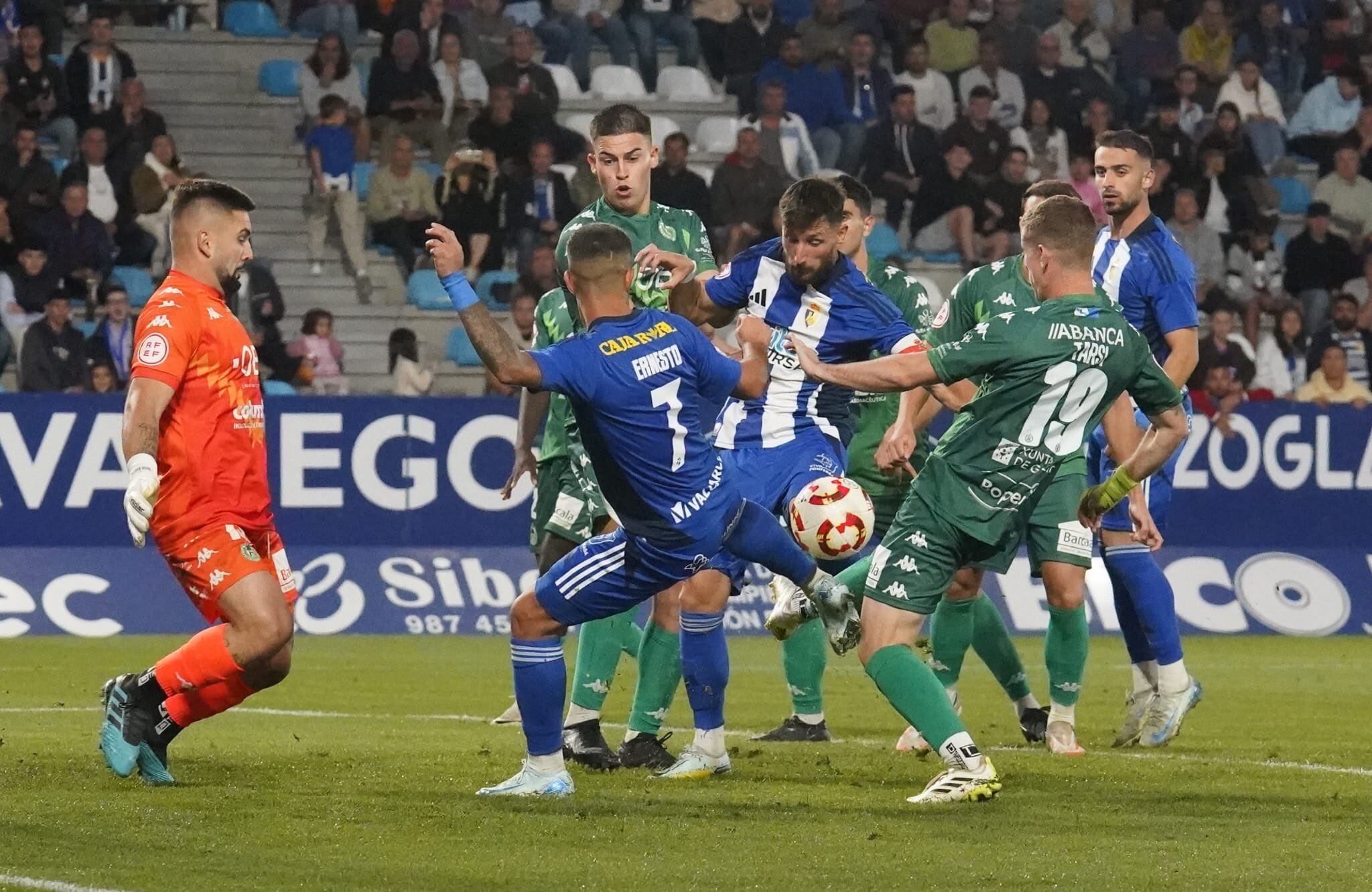 El conjunto berciano no encontró el camino del gol