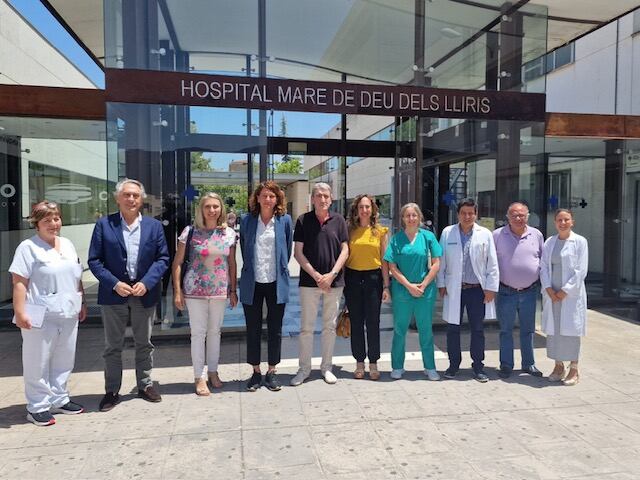 Representantes del departamento de salud de Alcoy y la Universidad de Alicante