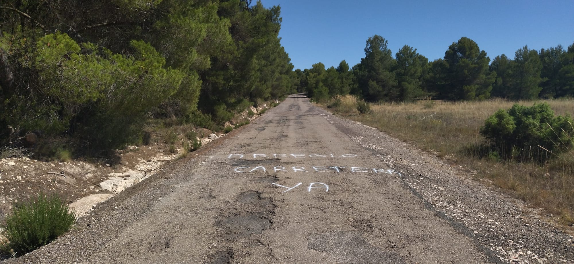 Estado en el que se encuentra la carretera