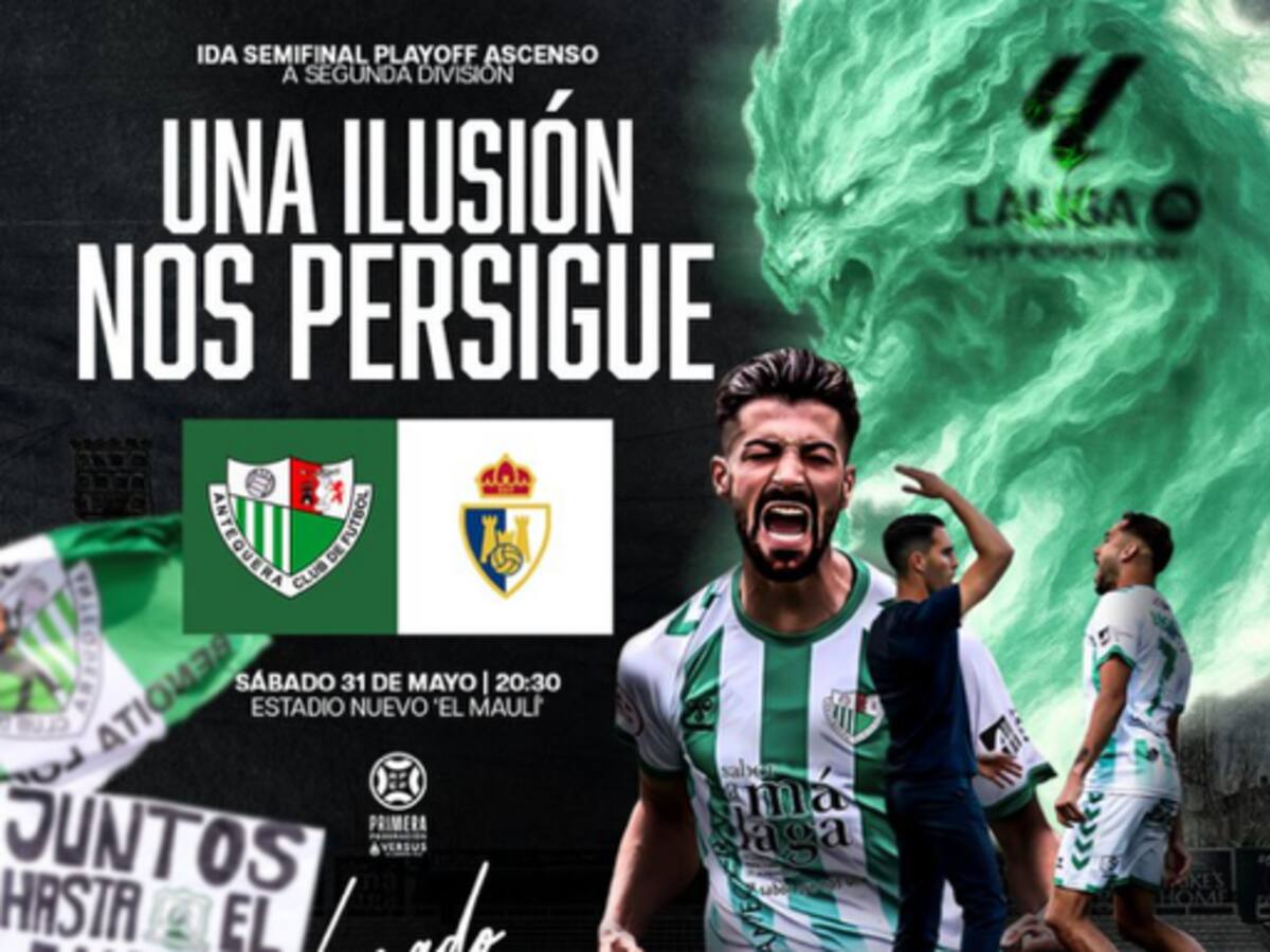 El Antequera sigue soñando con el ascenso donde le espera la Ponferradina