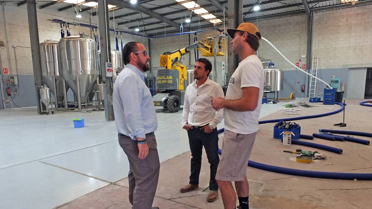 La futura fábrica de cerveza artesanal de Paracuellos de Jarama, más cerca