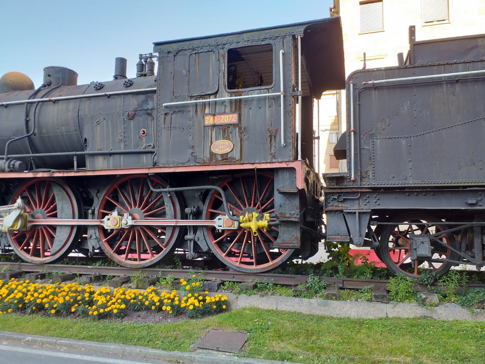 Imagen de archivo de la locomotora de tren