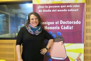 María en el Doctorado Honoris Cádiz