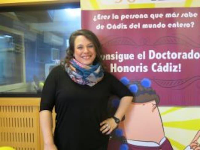 María en el Doctorado Honoris Cádiz