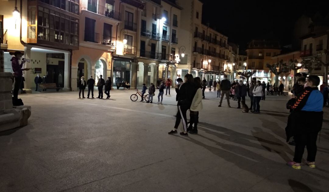 Tercera concentración de apoyo a sectores afectados por restricciones por la pandemia y para defender los derechos ciudadanos