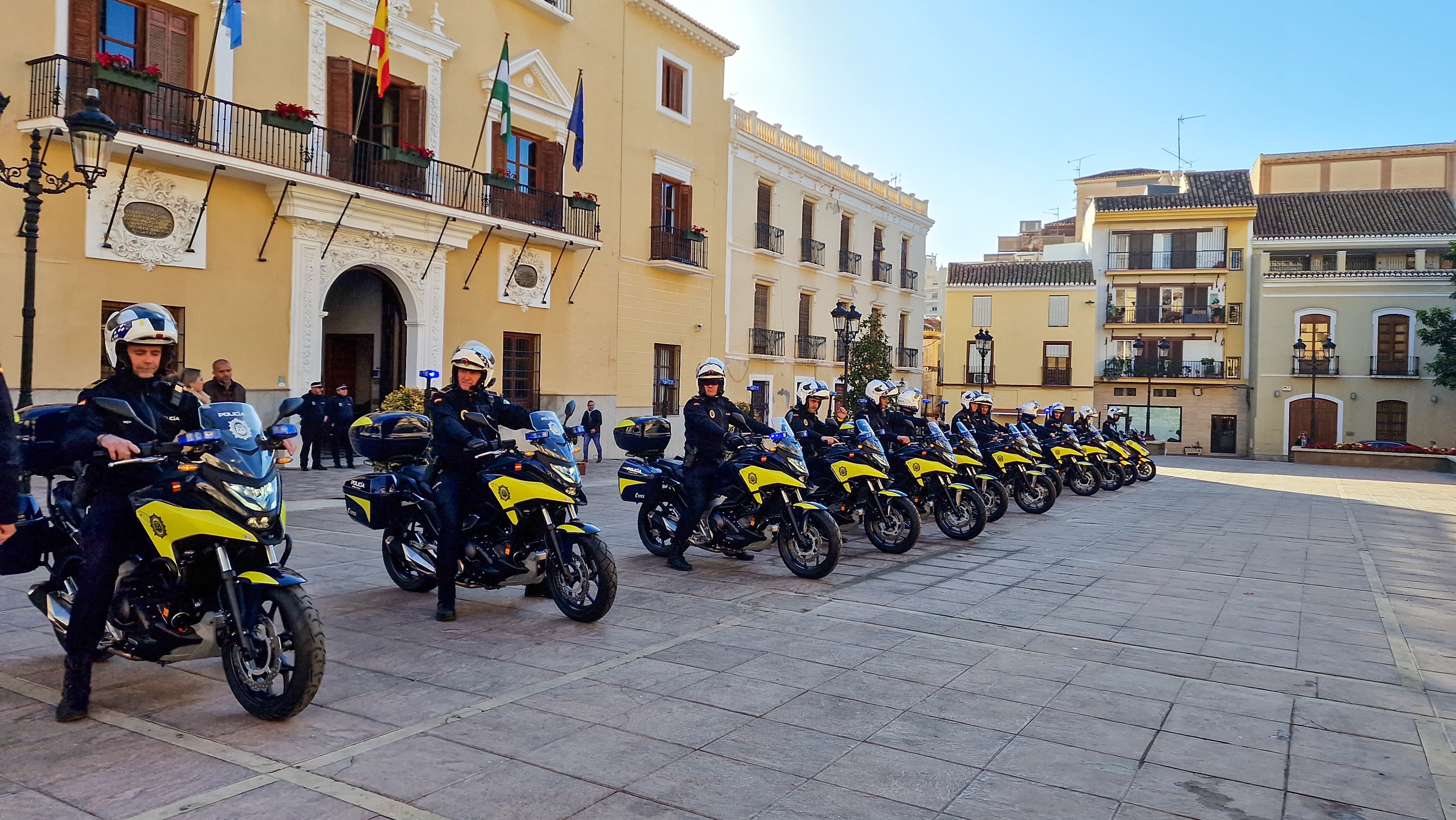 Nuevas motos de la Policía Local de Motril (Granada)