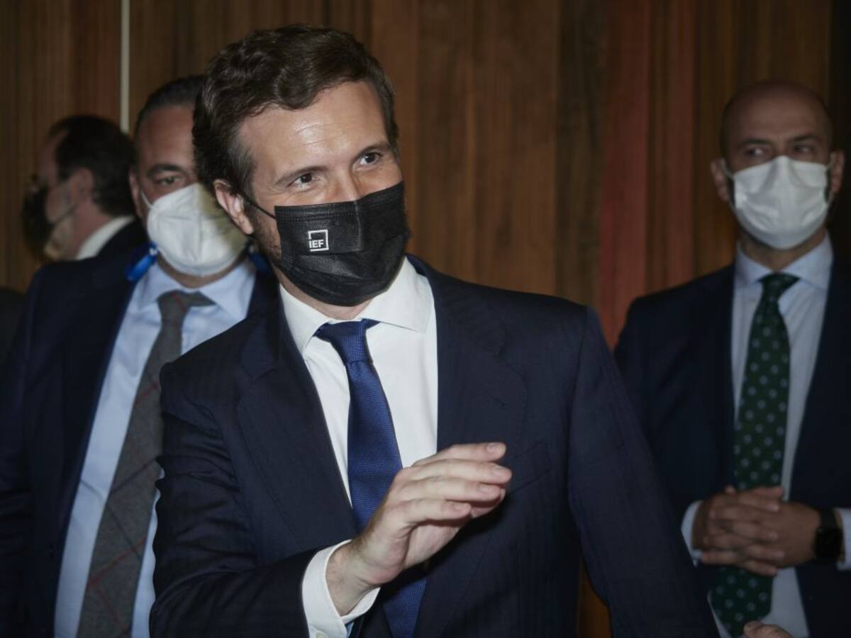 Casado califica la gestión de Sánchez como "nefasta" y rechaza la reforma laboral: "Que nos dejen en paz"