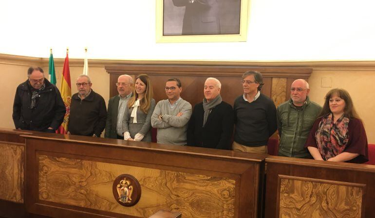 Firma del convenio de colaboración entre la UNED y las asociaciones &#039;AFONA&#039;, &#039;Amigos del Patrimonio&#039; y la Federación de Vecinos &#039;Alcazaba&#039;