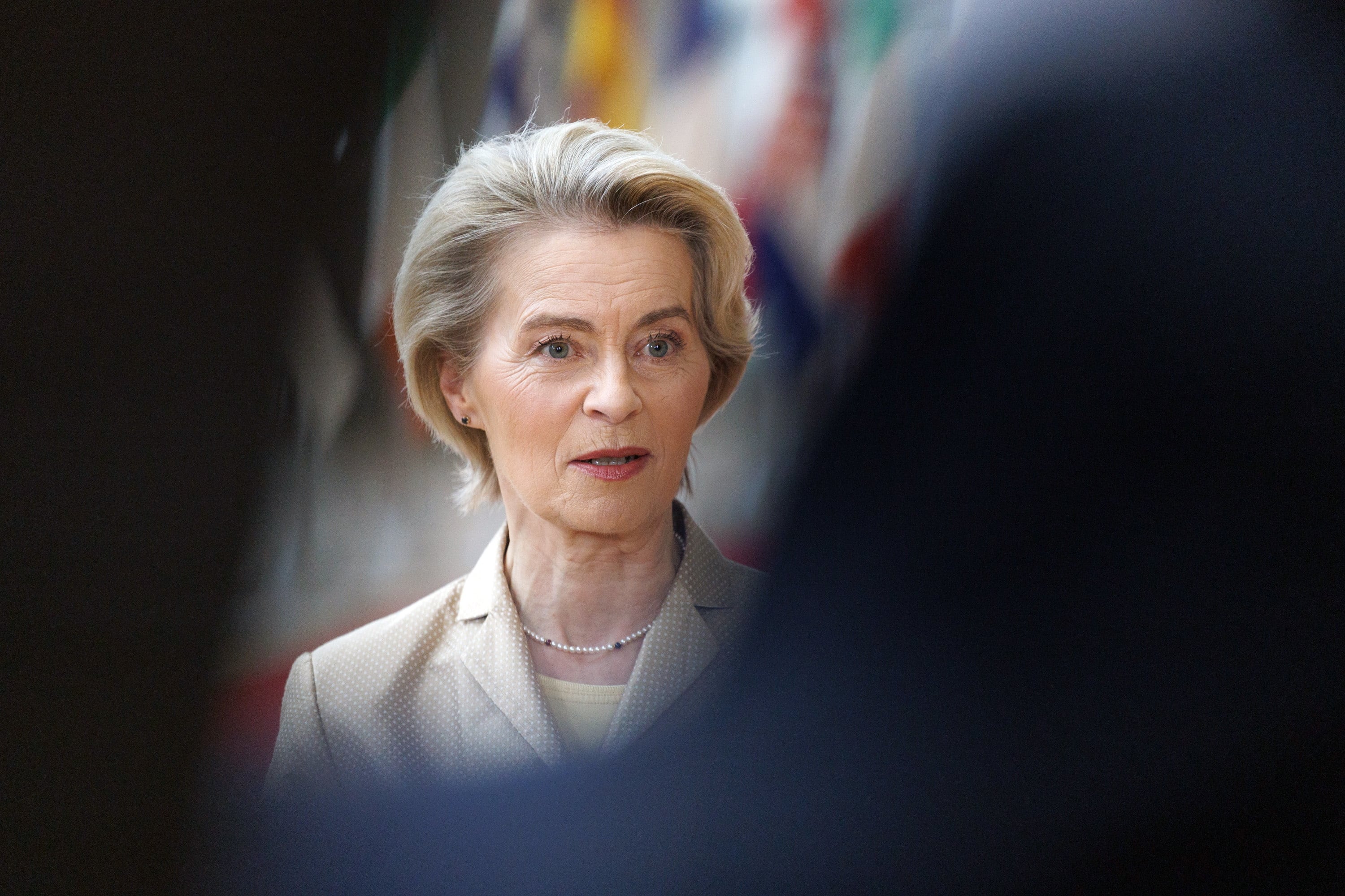 La presidenta de la Comisión Europea, Ursula von der Leyen