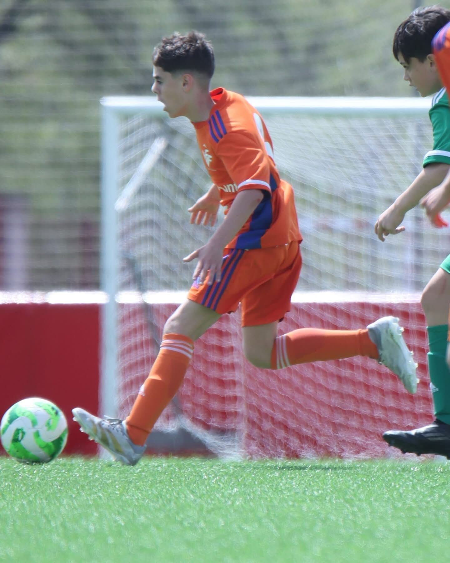 Borja, en pleno partido