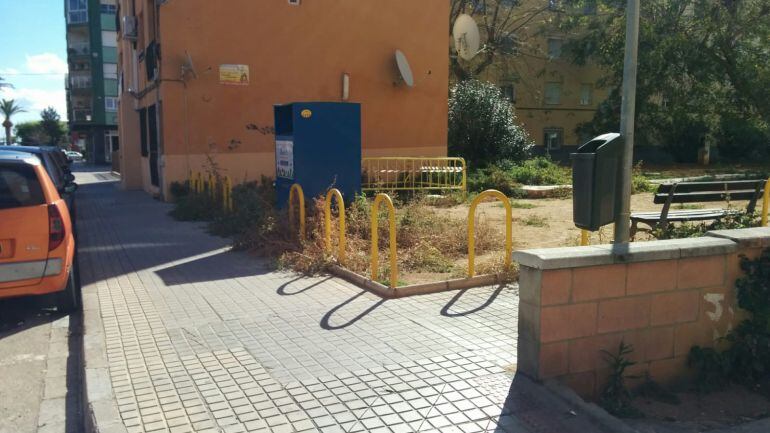 Una de las imágenes denunciadas por el PP dianense.