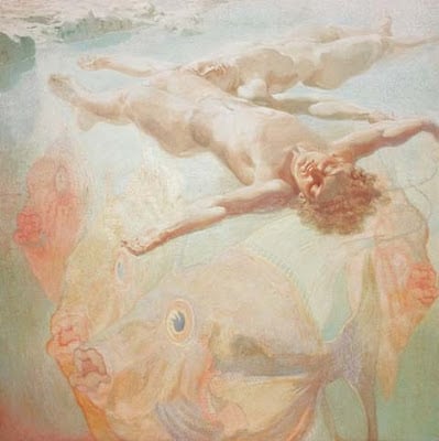 "Mar en reposo", de 'Poema del Atlántico' (Néstor Fernández de la Torre, 1923)