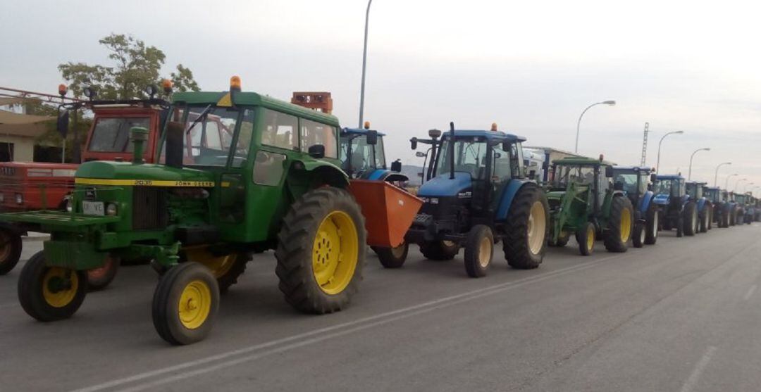 Tractorada de 2015 (Foto de archivo)