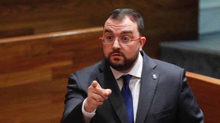 El presidente del Principado de Asturias, Adrián Barbón, ofrece la "receta asturiana" para el coronavirus
