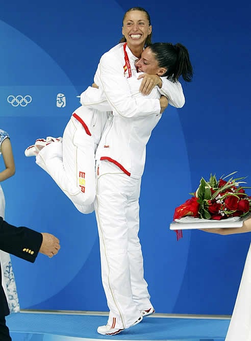 Las catalanas conquistan la primera medalla para España en natación sincronizada tras quedar segundas en la final de dúos en rutina libre