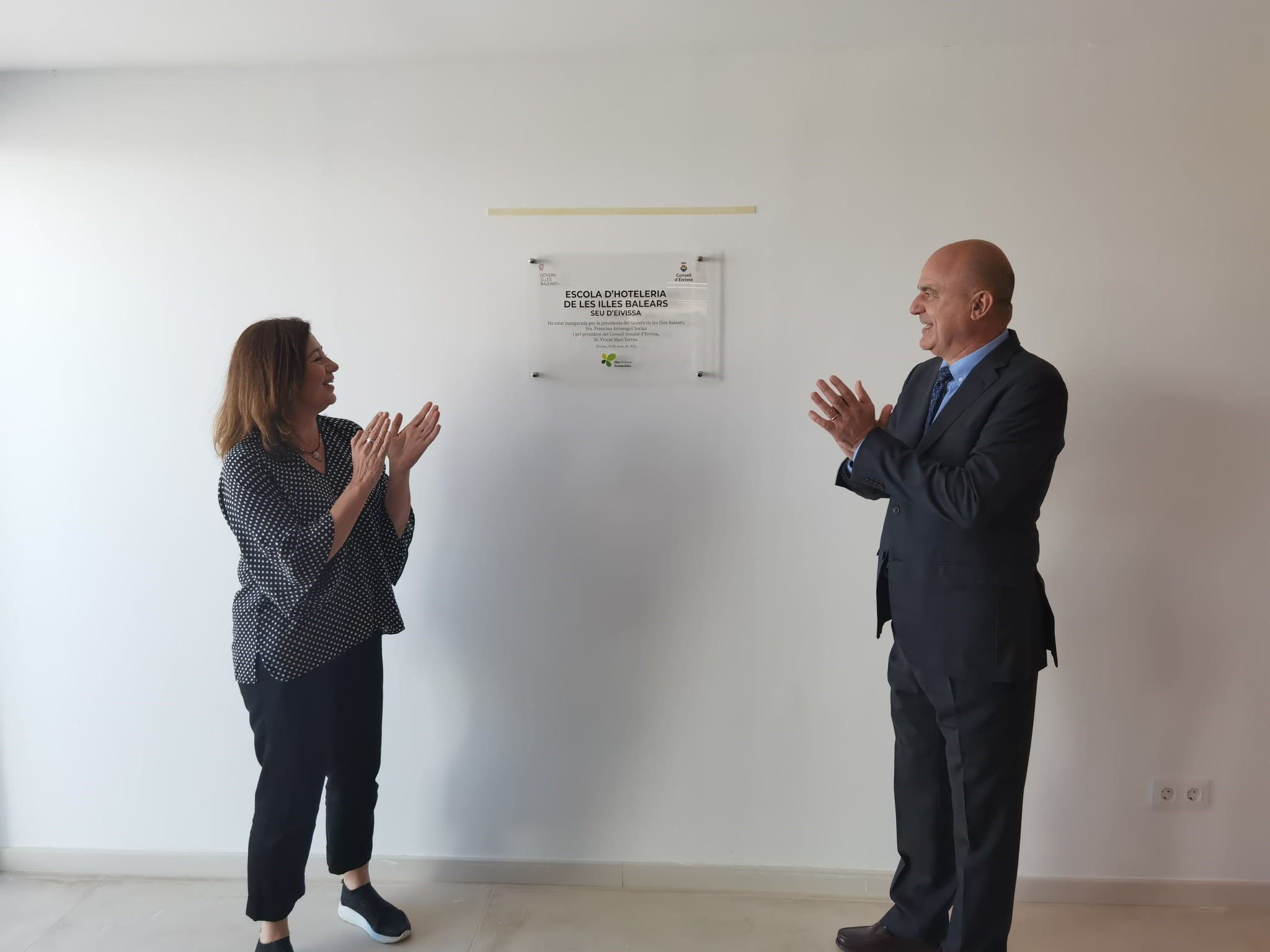 La presidenta del Govern ha acudido a la inauguración de las instalaciones