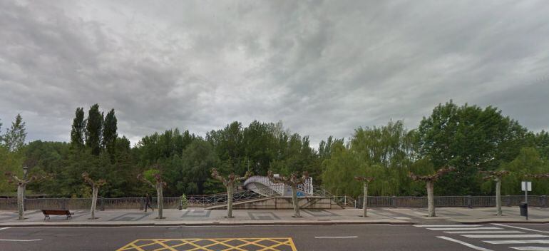 Acceso al parque Isla Dos Aguas