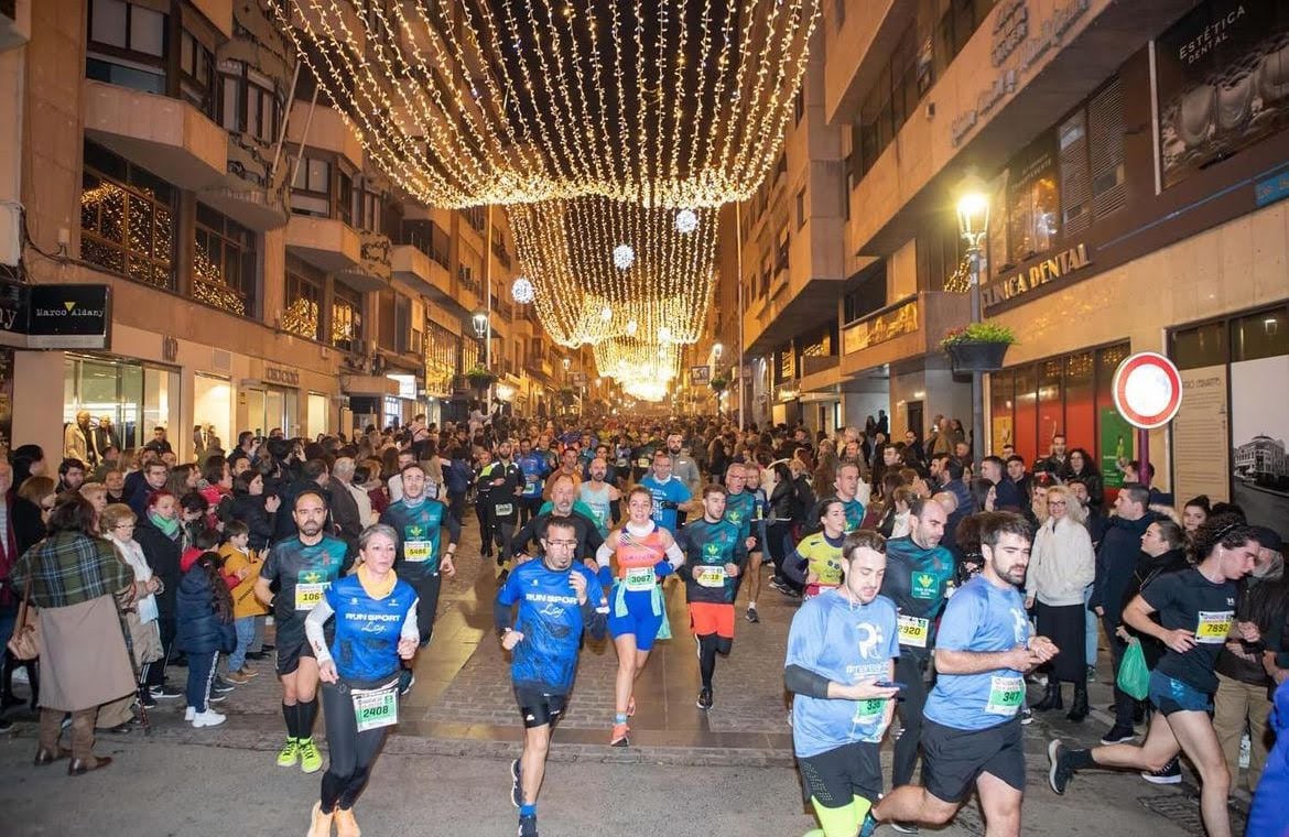 Instante de la Carrera de San Antón del año 2024.