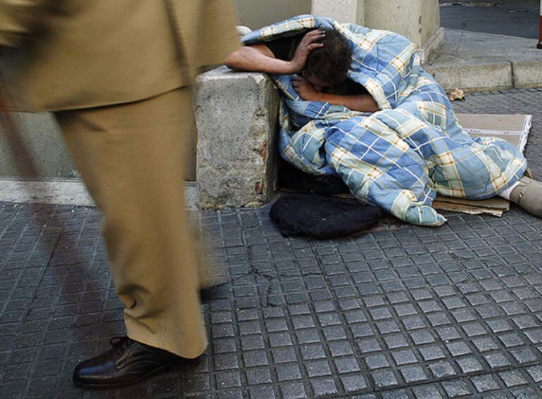 Persona en riesgo de exclusión social