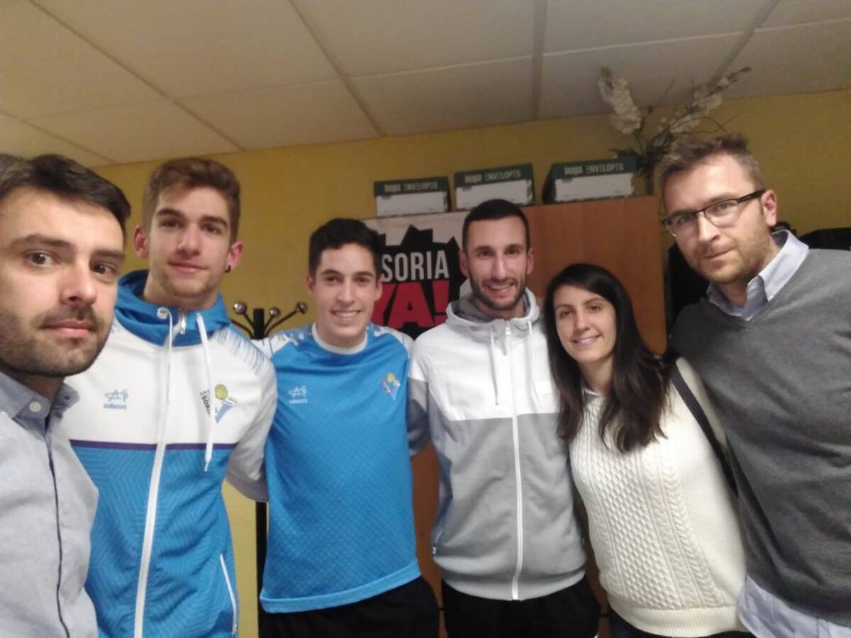 Nueva tertulia voleibolera 'Saque Flotante' con el Río Duero Soria