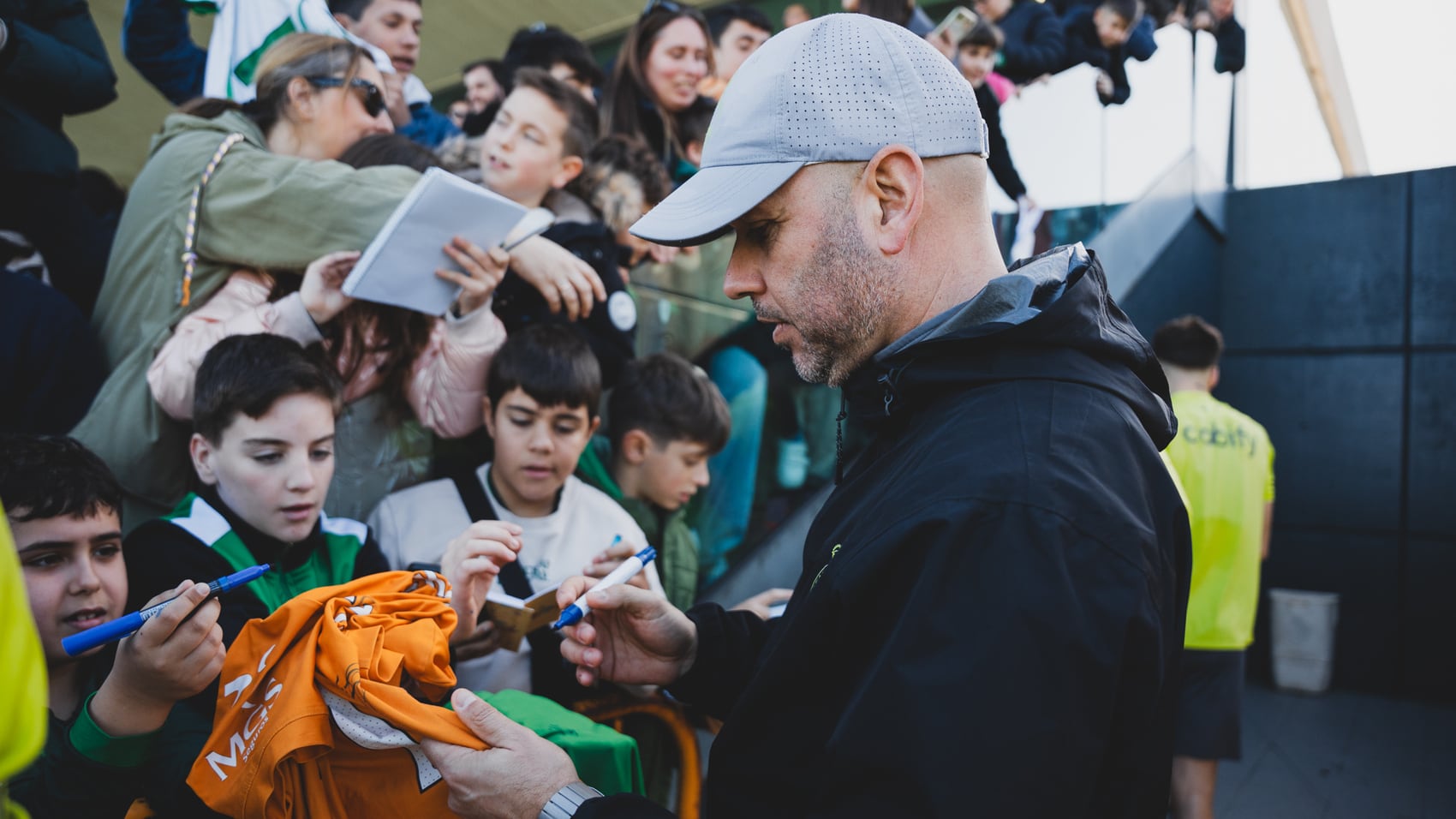José Alberto López, durante un entrenamiento.