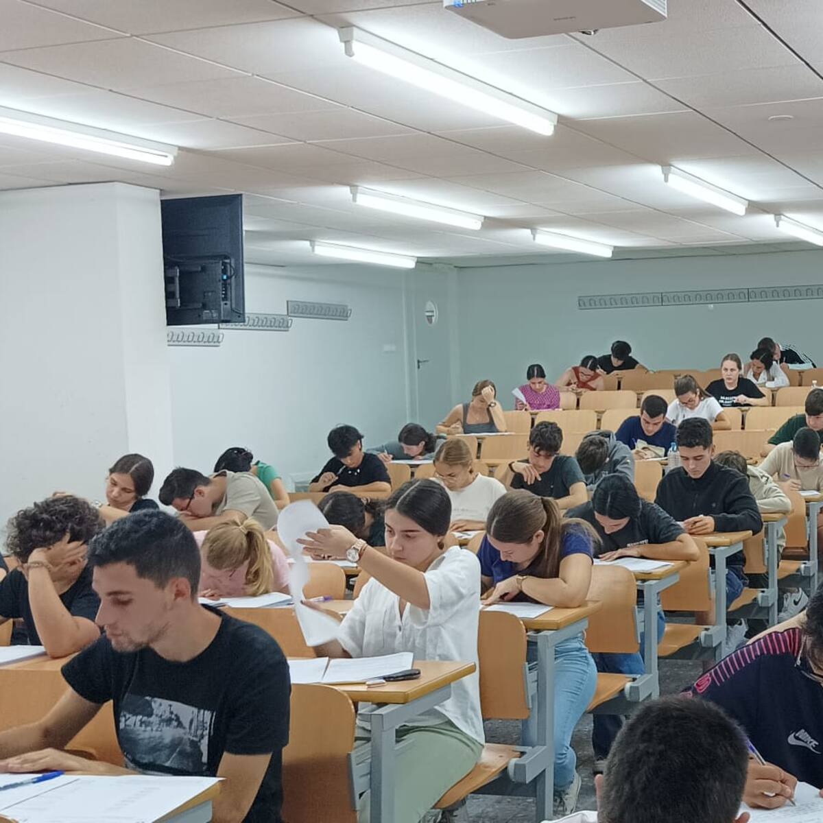 Primera Jornada de las pruebas de acceso a la universidad en nuestra comarca