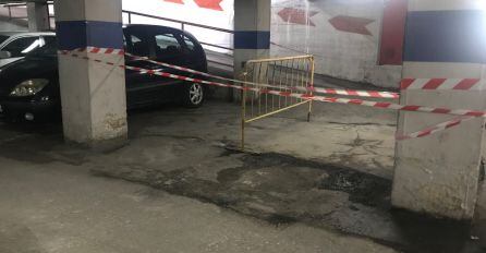 Aparcamiento de San Francisco, en Jaén capital.