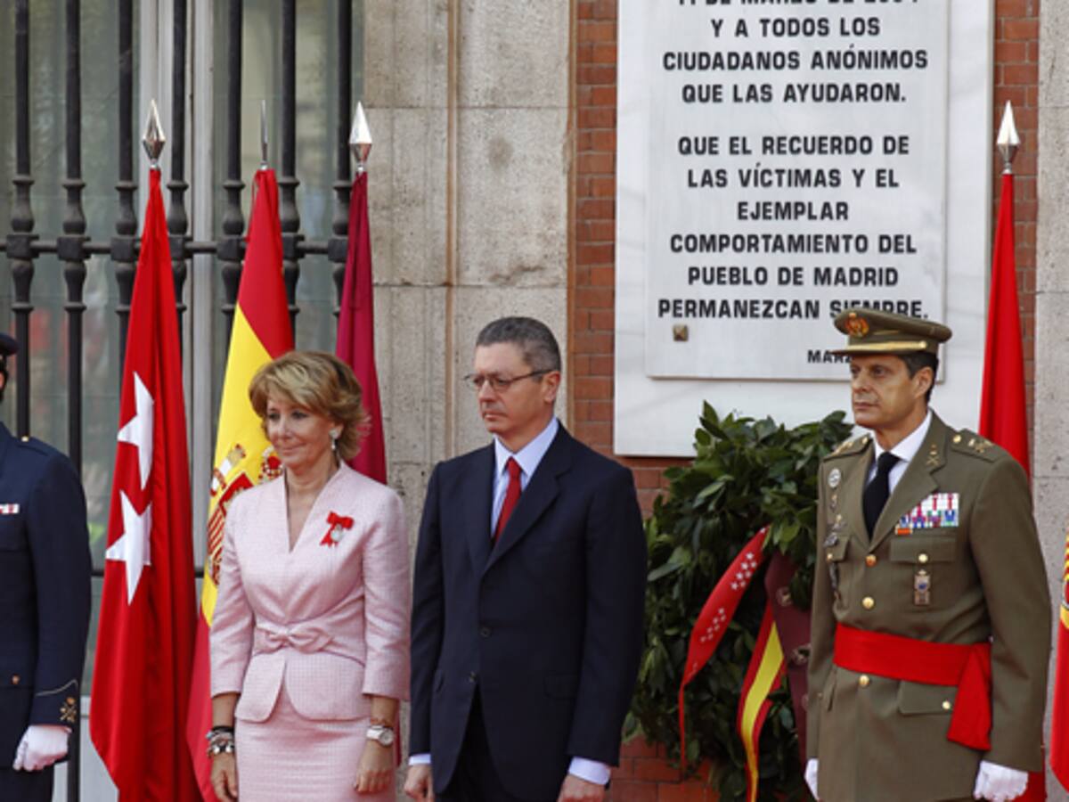 Esperanza Aguirre: "Bin Laden nunca reconoció el atentado de Madrid"