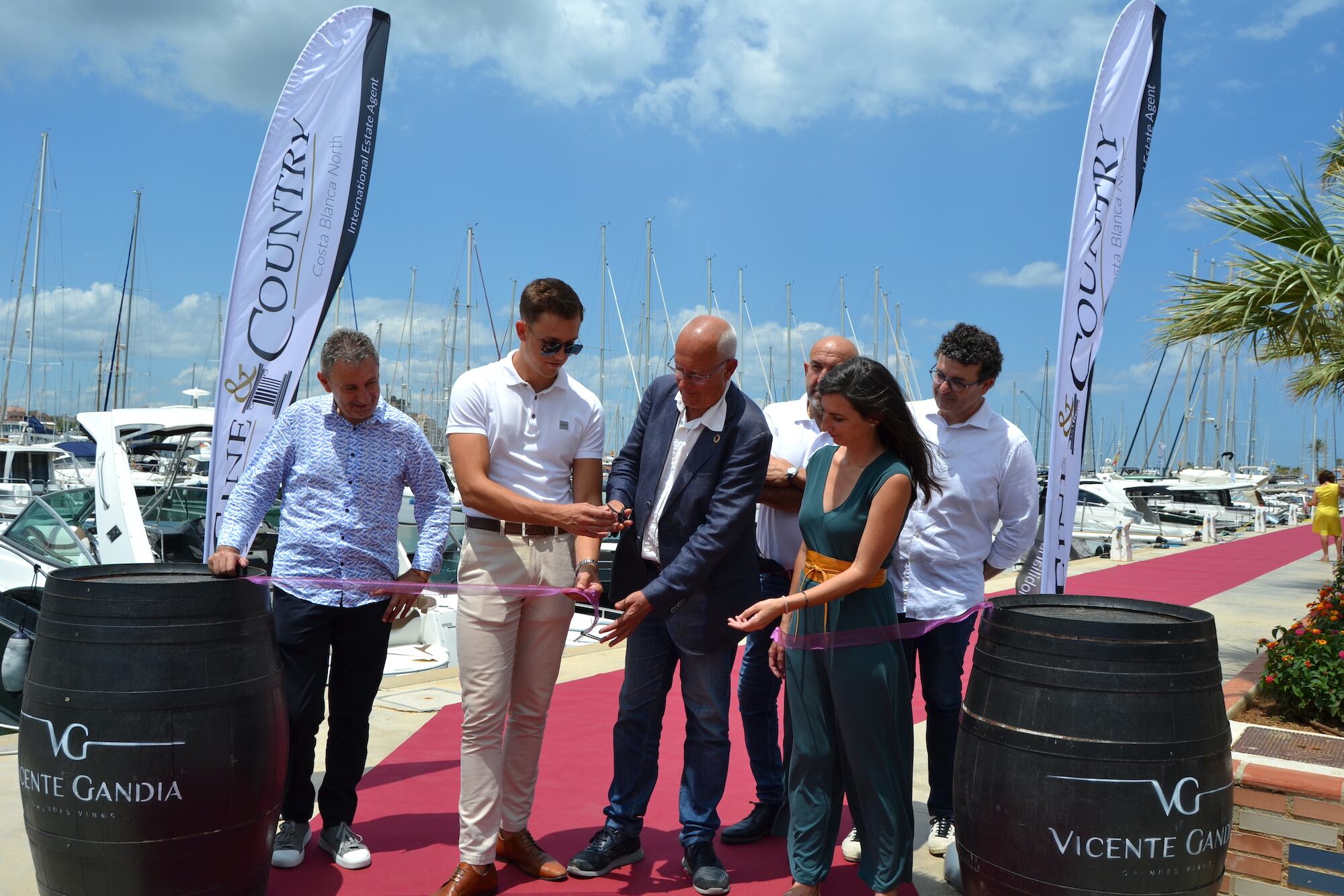 Inauguración III Feria del Vino de Marina Dénia.