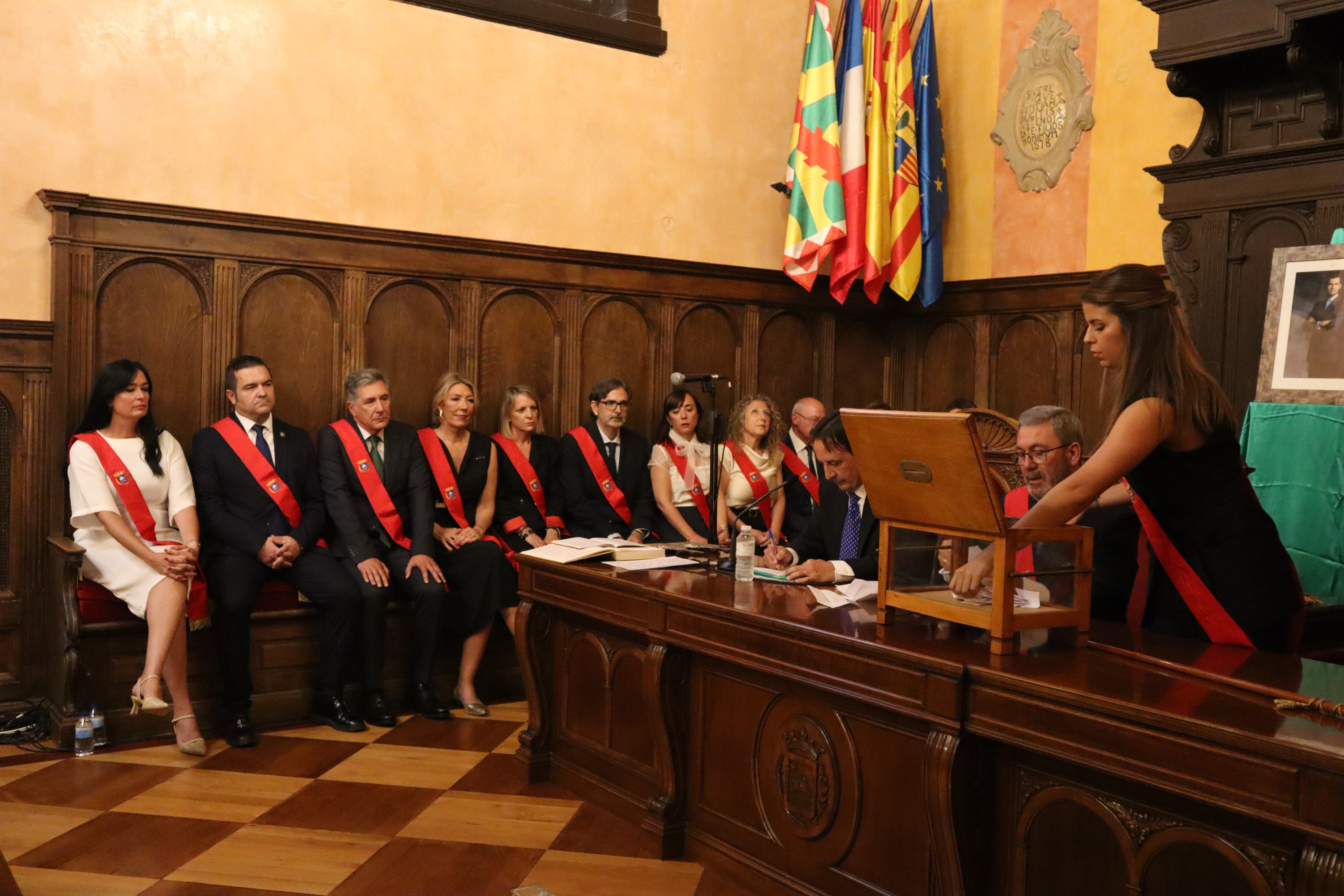 Salón del Justicia donde se ha celebrado el acto