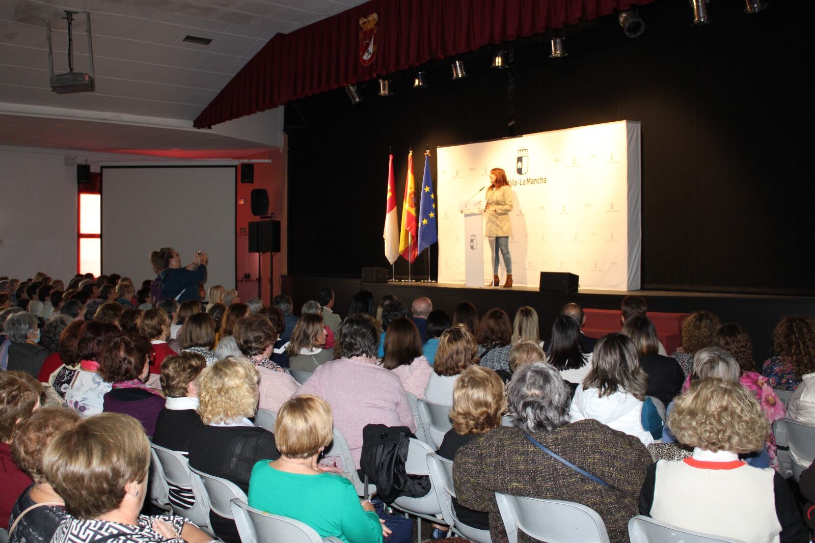 Blanca Fernández, en Madrigueras