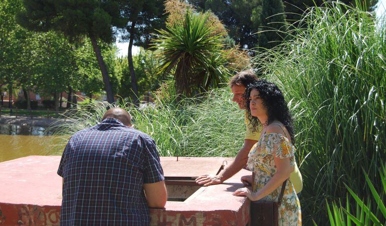 Los trabajos mejorarán el estado y salubridad del segundo lago y aprovecharán el agua para regar el parque