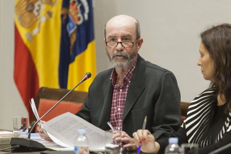 El concejal de XTF en el Ayuntamiento de La Laguna, Santiago Pérez. 