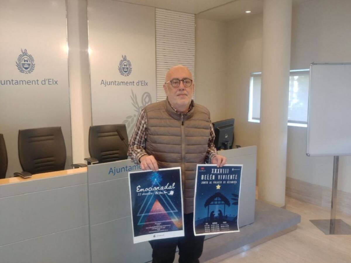 Luz, sonido y fuegos artificiales llenarán mañana la Plaça de Baix con motivo de la Navidad