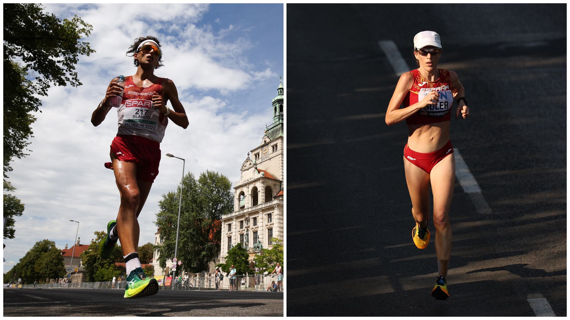 Jorge Blanco y Meritxell Soler firman los mejores tiempos para España en la media maratón por equipos