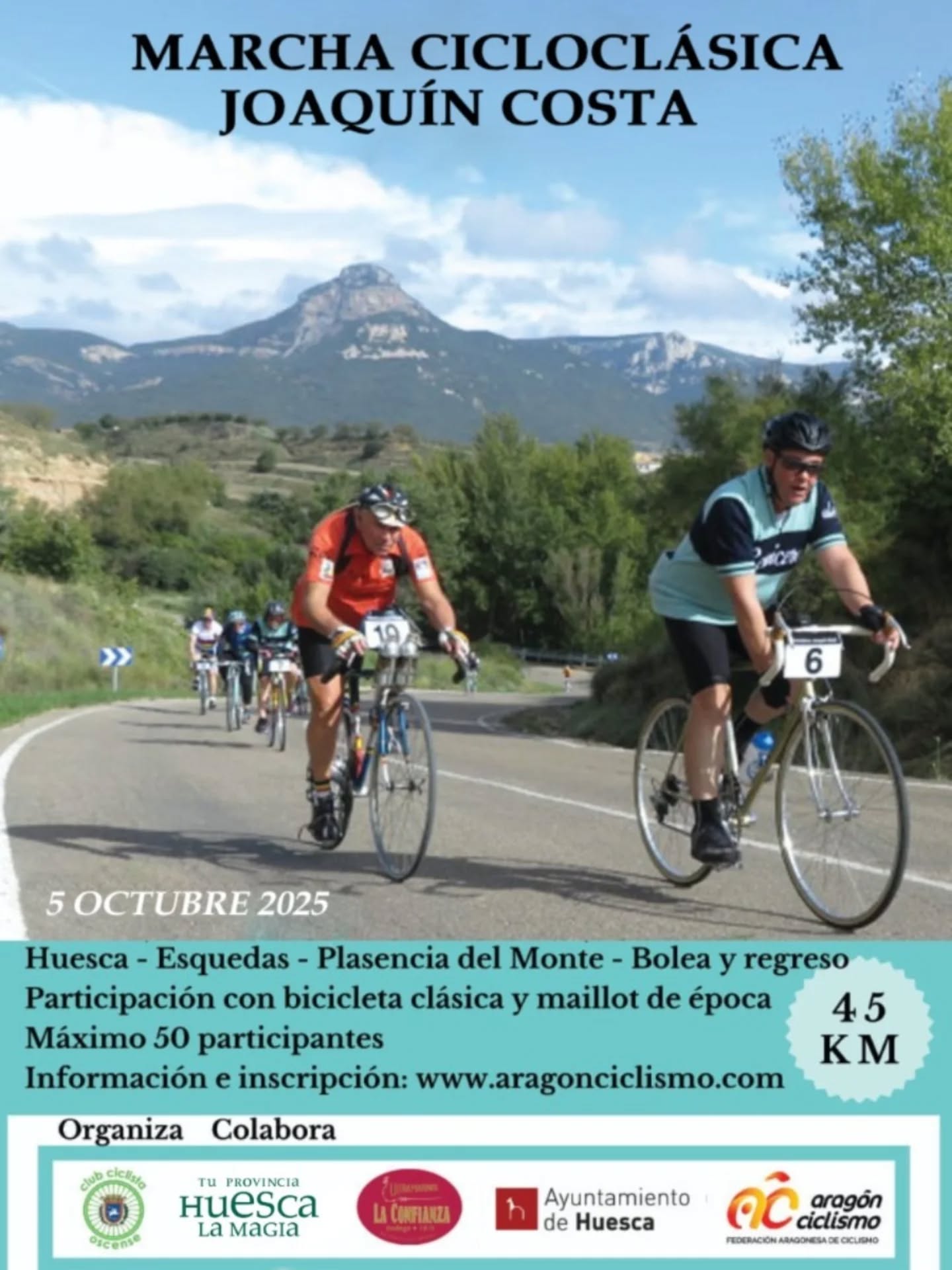 La Ciclo Clásica contará con 50 participantes