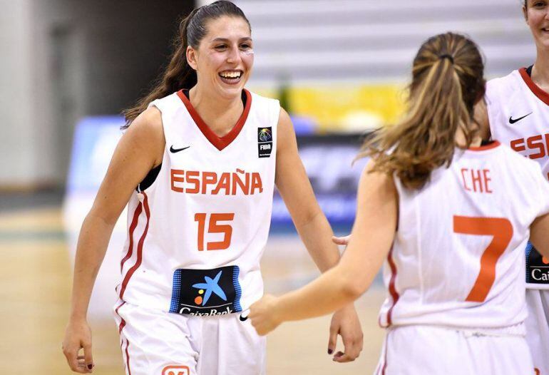La selección española de baloncesto SUB-20.