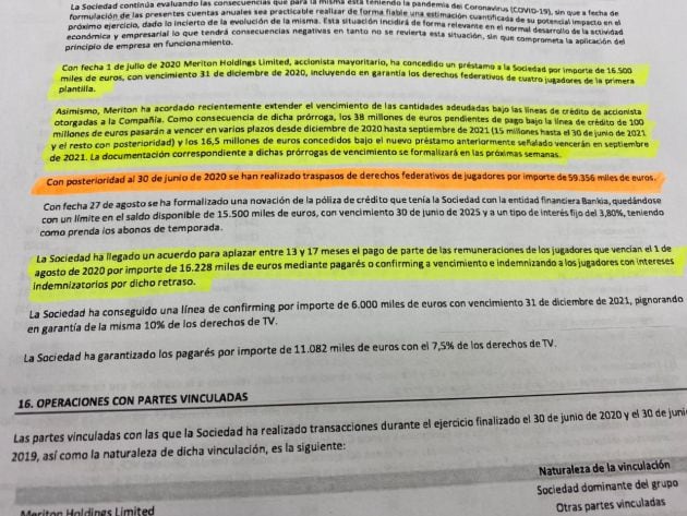 En naranja, ventas por valor de 59&#039;3 millones después del 30 de junio